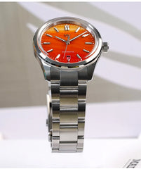 Automatic Mechanical Watch – Gemstone Series | NH35 Movement | AR-Coated Sapphire Crystal | 100M Water Resistant