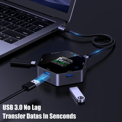 8 in 1 USB-C Hub Docking Station by Snagg A Charging Station