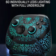 Wireless Pro Controller with Charging Dock Compatible With Switch, Switch 2 & OLED by Snagg A Game Controller