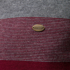 Men’s Patchwork Cotton Pullover | 2026 Winter Fashion Mock-Neck Sweater