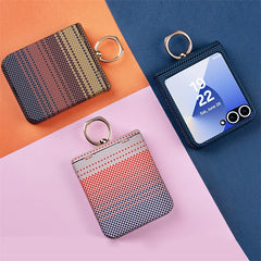 Carbon Fiber Texture Magsafe Case For Samsung Galaxy Z Flip 7 6 5 by Snagg A Phone Case