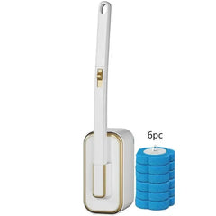 Wall Mounted Toilet Brush Set – Disposable Head System by Snagg A Toilet Brush