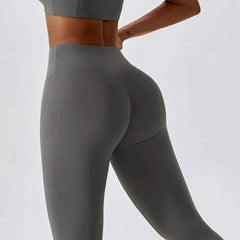 Women's Seamless Push-Up Yoga Leggings | High Waist Stretchy Athletic Gym Exercise Fitness Pants