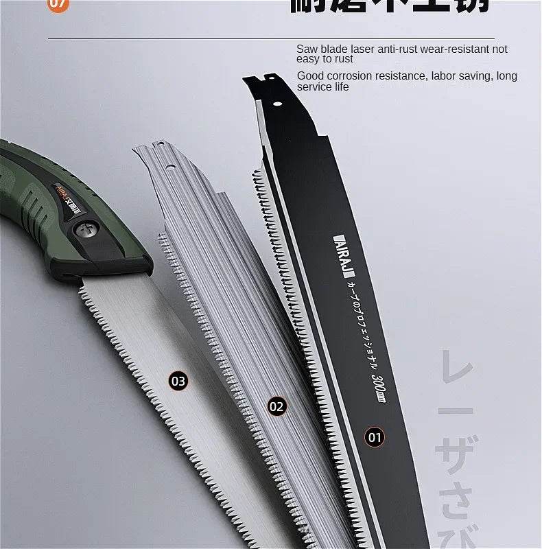 AIRAJ Japanese Style Hand Saw - SnaggIt