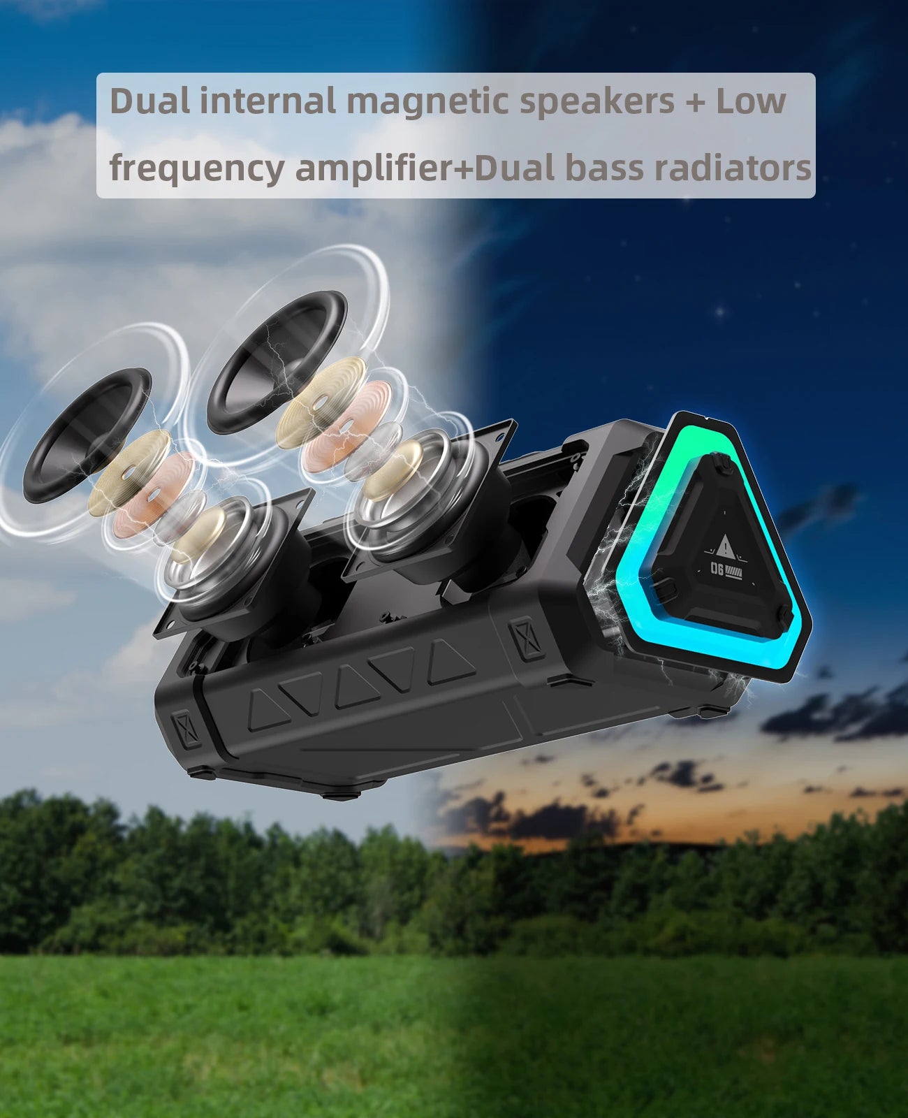 40W Bluetooth 5.3 Speaker by Snagg A Portable Speaker