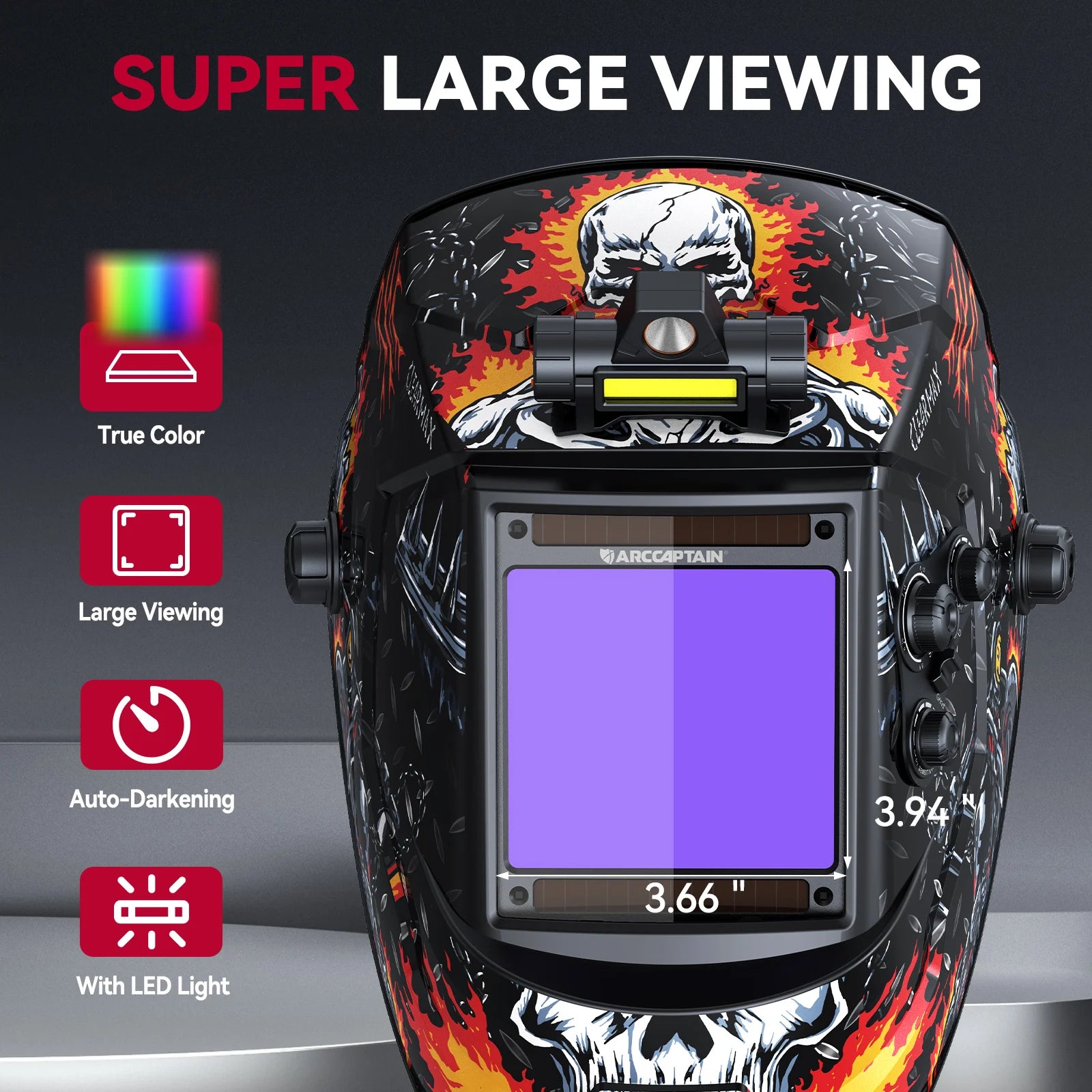 Auto-Darkening Welding Helmet