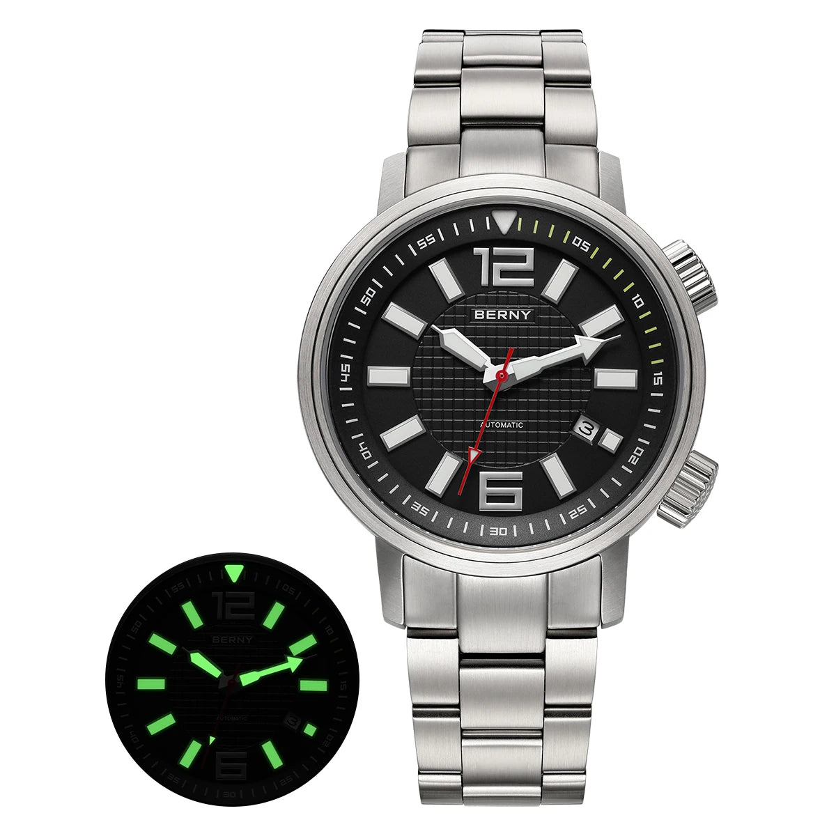 Automatic Diver Watch – Stainless Steel Edition