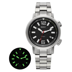 Automatic Diver Watch – Stainless Steel Edition - SnaggIt