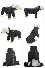 Reflective Winter Dog Raincoat by Snagg A Jacket