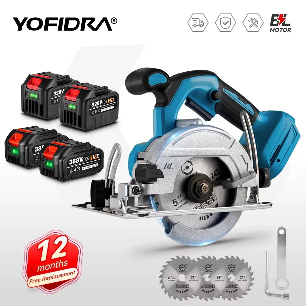 125mm (5") Brushless Circular Saw