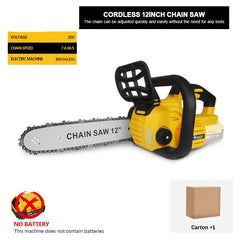 12" Cordless Chainsaw – 1200W