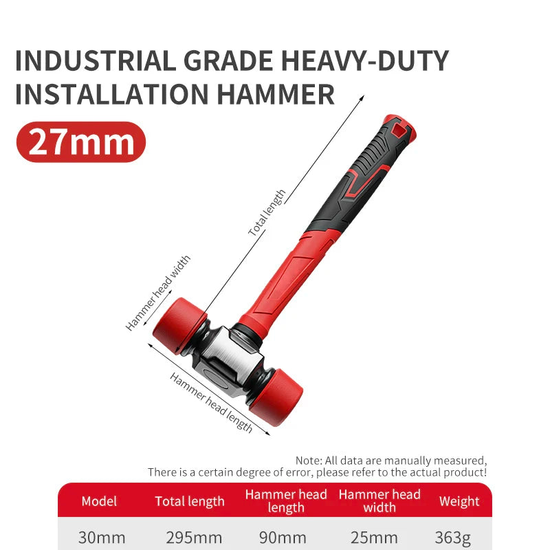 Heavy Duty Rubber Mallet by Snagg A Mallet