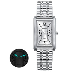 Rectangular Luxury Quartz Watch by Snagg A Watch
