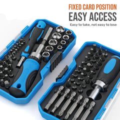 crewdriver Set – 30-in-1 Torx & Ratchet Repair Kit