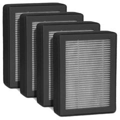 H13 True HEPA Replacement Filter 4 Pack - Compatible with LV-H128