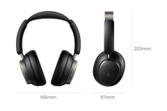 Wireless ANC Headphones | Bluetooth Over-Ear Hi-Res Headset (120H Playtime) by Snagg A Headphone