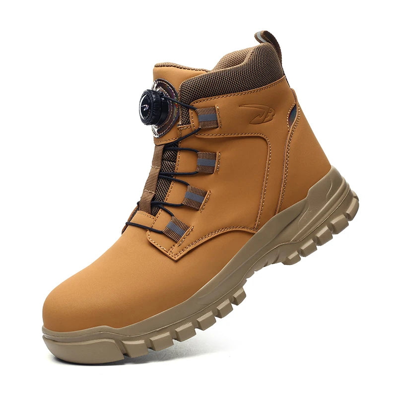 Waterproof Men’s Safety Boots – Steel Toe Work by Snagg A Shoes