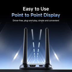 Wireless HDMI Transmitter & Receiver Kit for Streaming from Laptop to TV or Projector by Snagg An HDMI Transmitter