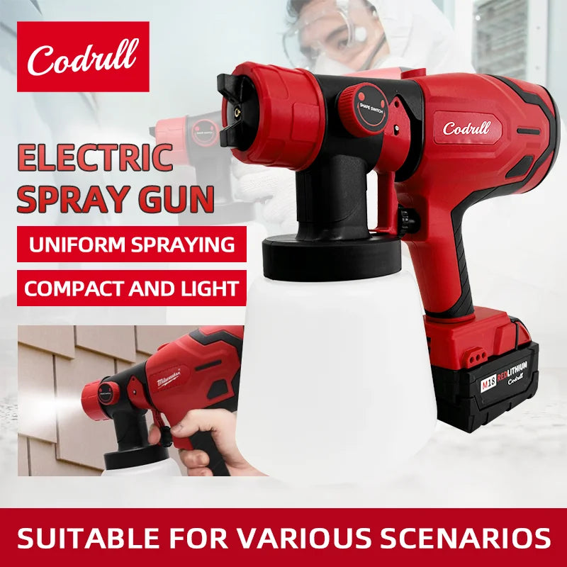 800ML Cordless Paint Sprayer