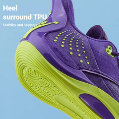 Stable Rebound Anti slip Wea resistant High top Basketball Sneakers