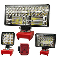 High Intensity LED Work Light & Power Station - 6000K Portable Spotlight for 18V Battery Platforms