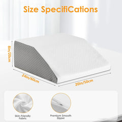 Leg Elevating Memory Foam Pillow by Snagg A Pillow