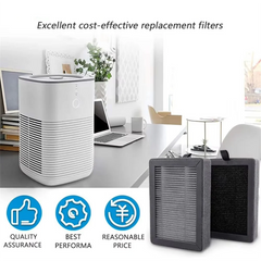 H13 True HEPA Replacement Filter 4 Pack - Compatible with LV-H128