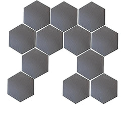 10 PCS Wood Grain Wall Stickers by SnaggIt