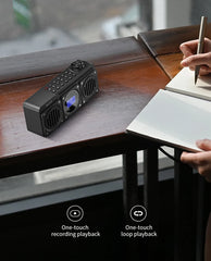 Portable Bluetooth Speaker with FM Radio by Snagg A Portable Speaker