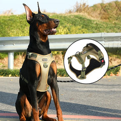 Adjustable Reflective Dog Harness by Snagg A Harness