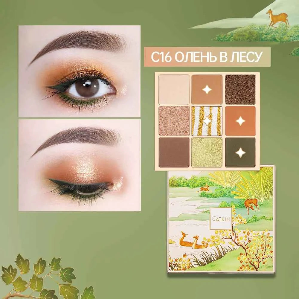 9 Colors Signature Master Palette – Professional Matte & Shimmer Eyeshadow for High Pigment Artistry