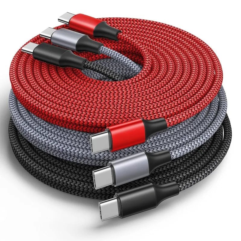 Long Type-C to Type-C Fast Charging Cable – 3m / 5m / 8m by Snagg A Charging Cable