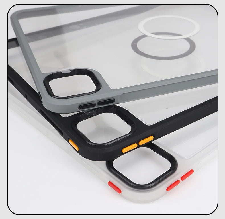 Hard PC Clear Magsafe Magnetic Case For iPad Pro 11/12.9/13 by Snagg An iPad Case