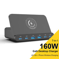 160W USB Wireless Charging Station by Snagg A Charging Station