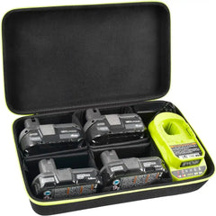 Ryobi ONE+ 18V Lithium-Ion Battery Storage & Charger Case