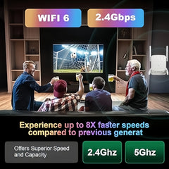 1200Mbps Dual Band WiFi Extender – 2.4G/5GHz Signal Repeater by Snagg A WiFi Booster