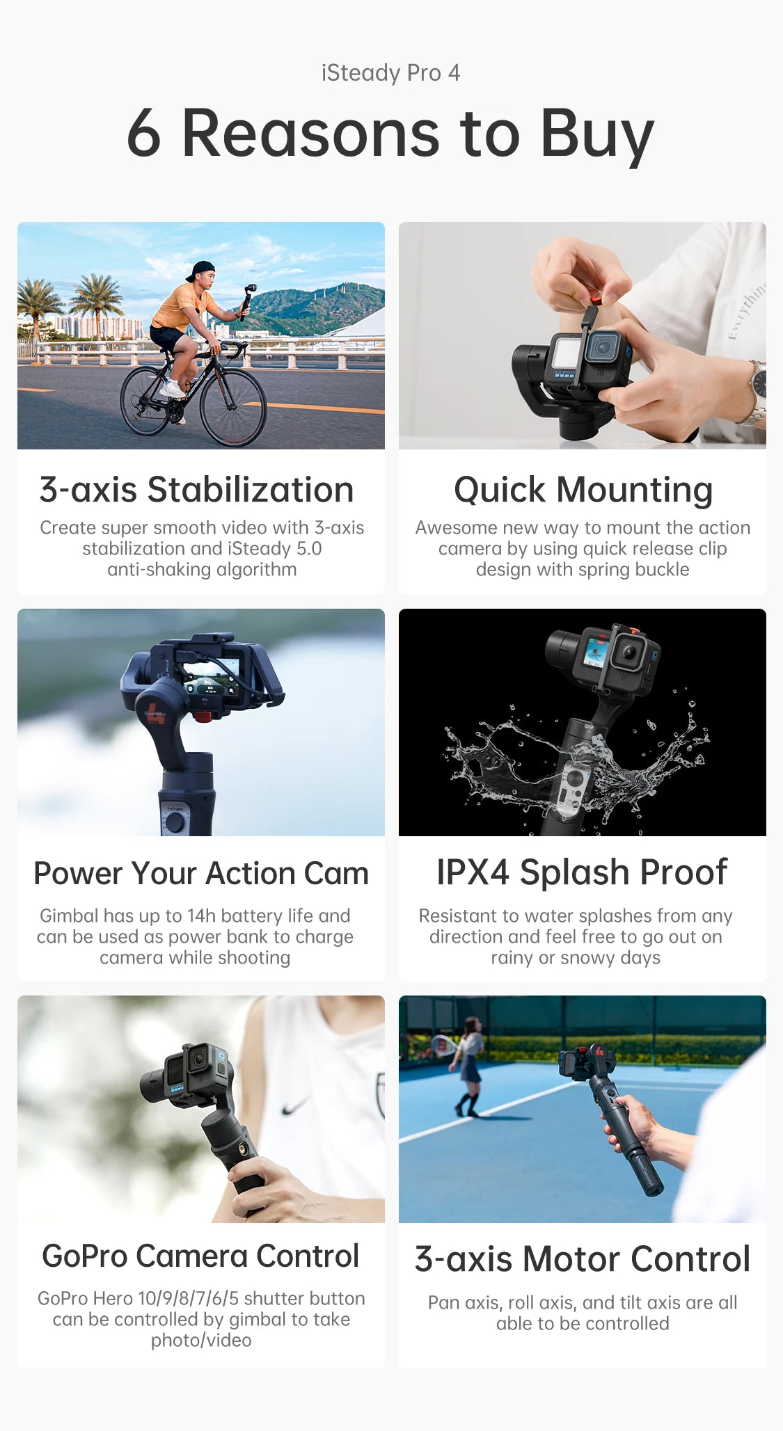 3-Axis Handheld Gimbal Stabilizer by Snagg A Stabilizer