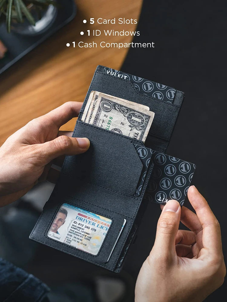 Pop-Up Card Wallet with RFID Blocking