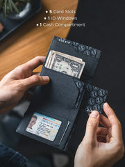 Pop-Up Card Wallet with RFID Blocking