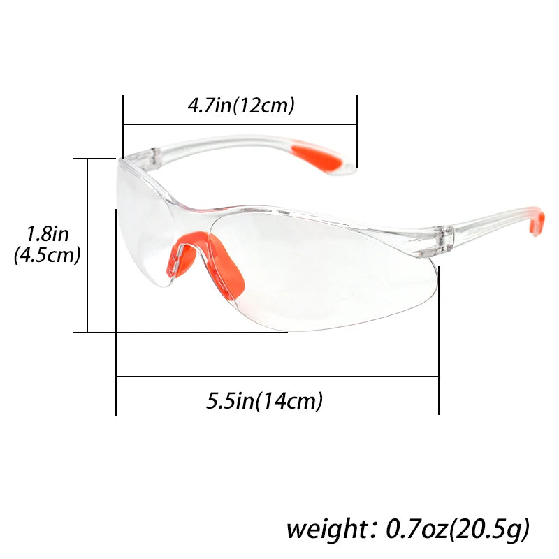 12PCS Safety Eye Protective Glasses by Snagg A Safety Glasses