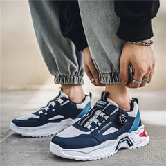 Men’s Korean Rotating Shoelace Sneakers by Snagg A Shoes