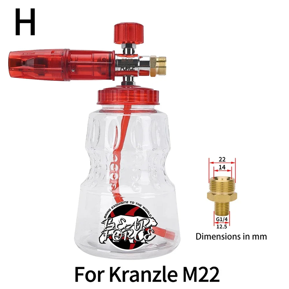 Foam Cannon Nozzle for Car Wash by Snagg A Foam Cannon