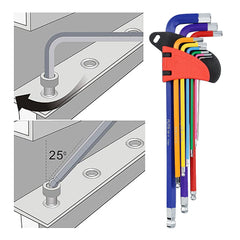 9-Piece Long Arm Allen Key Set