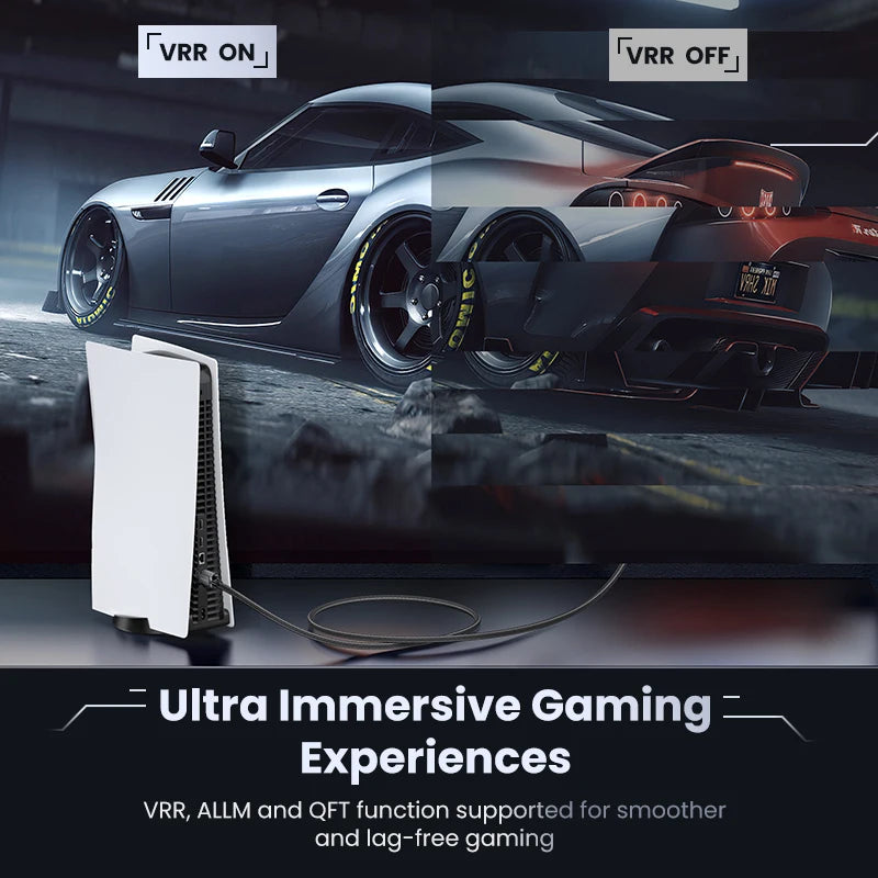 8K HDMI 2.1 Cable Support for TV, Laptop, Projector, PS4 & PS5 by Snagg An HDMI Cable