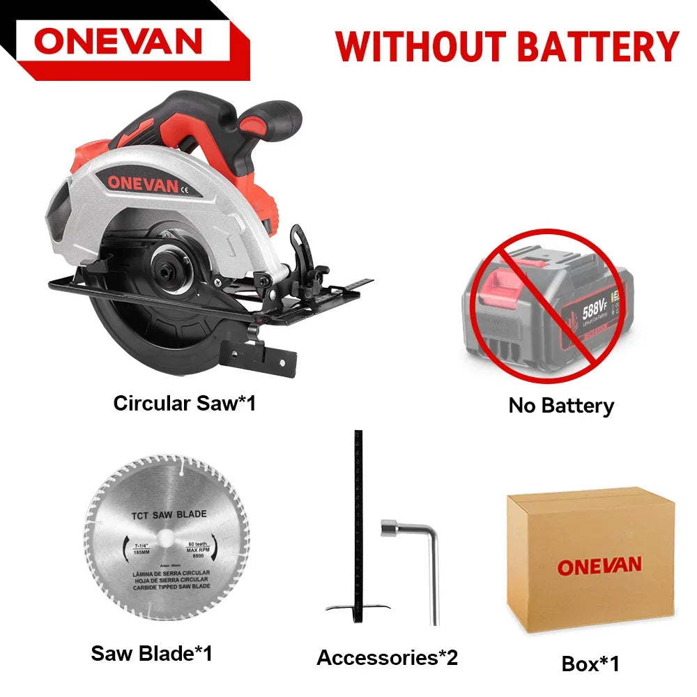 7-Inch Brushless Cordless Circular Saw