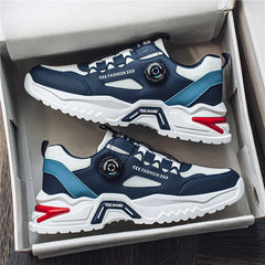 Men’s Korean Rotating Shoelace Sneakers by Snagg A Shoes