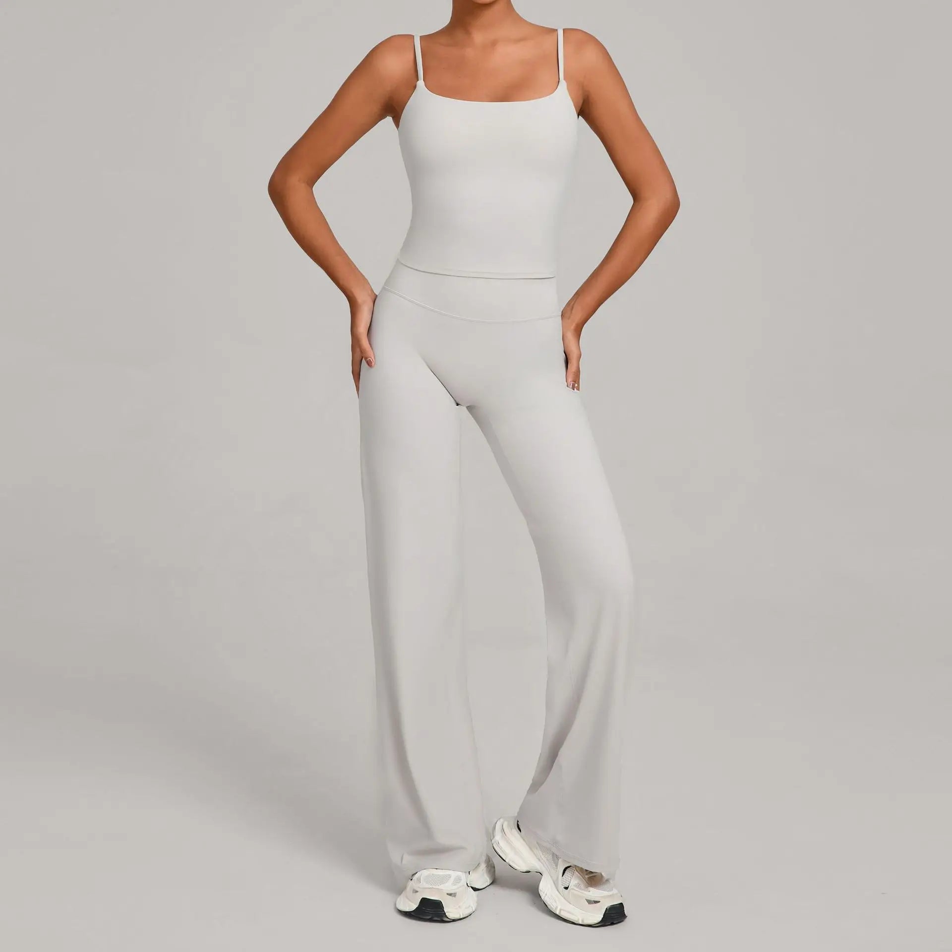 Women's 2-Piece Push-Up Yoga Tracksuit | High Waist Leggings & Fitness Bra Workout Gym Sportswear