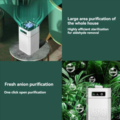 Portable USB Air Purifier | HEPA Filtration & Integrated Aromatherapy
