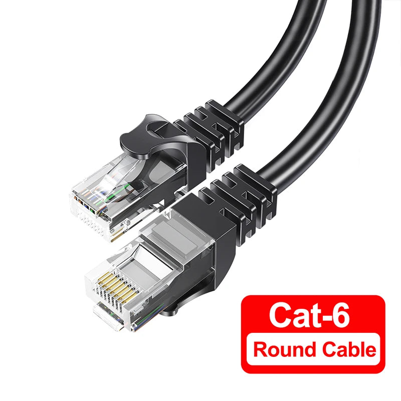 Cat6 Ethernet Cable – UTP RJ45 Network Patch Cord for Laptop, Router & PC by Snagg A Network Cable