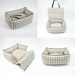 Detachable Dog Car Seat & Foldable Travel Bed - SnaggIt